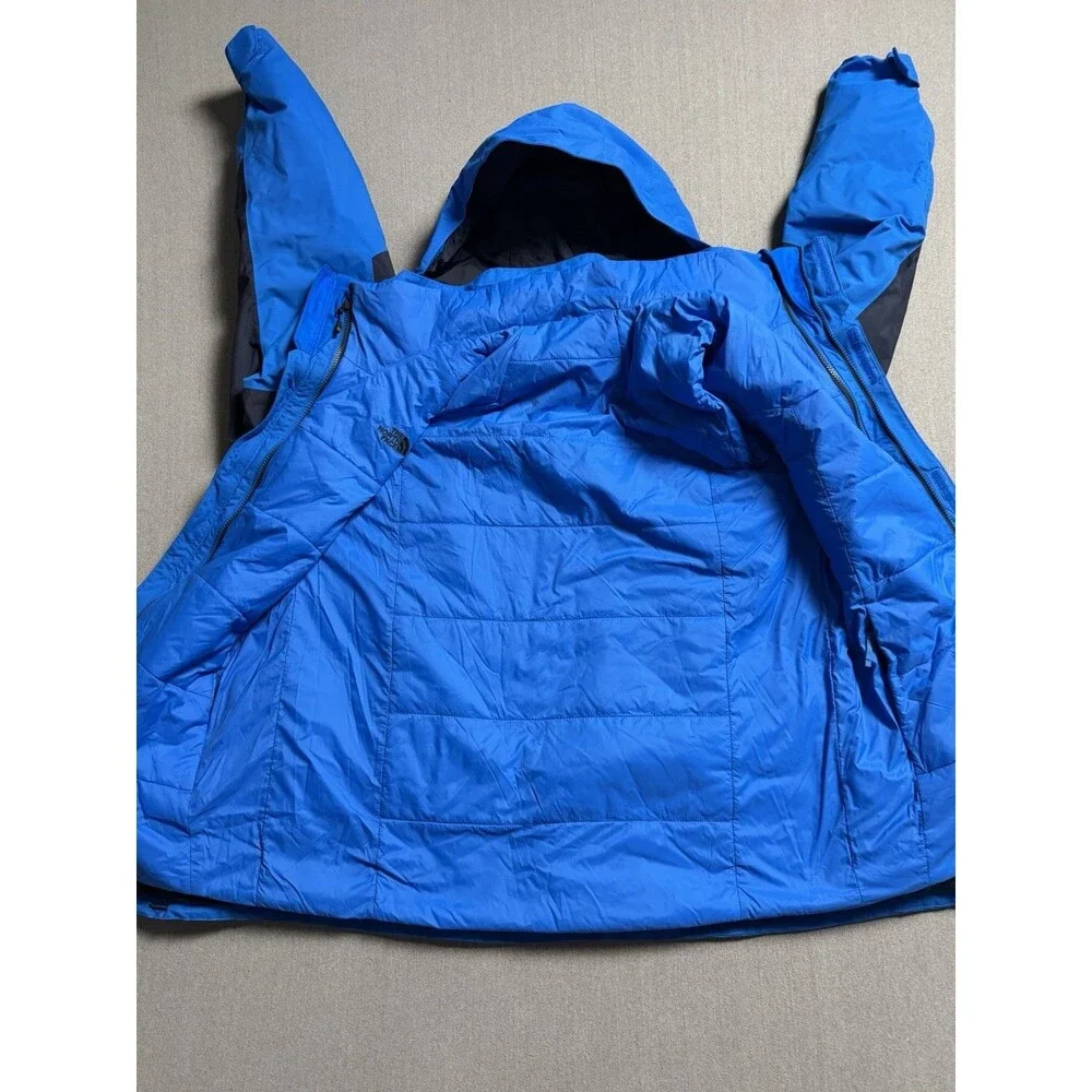 The North Face Jacket Mens XL Blue Clement Triclimate 3 in 1 Ski Winter Outdoors